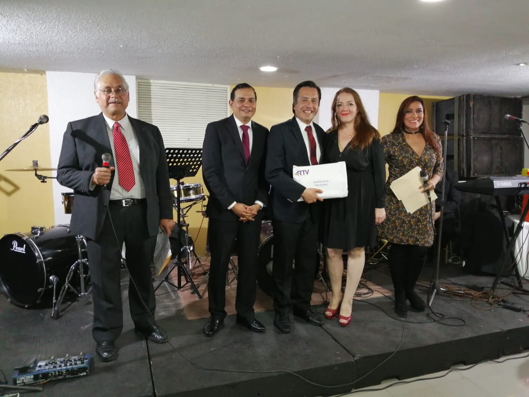 Encabezó Gobernador de Veracruz, festejo por 40 años de la fundación de RTV
