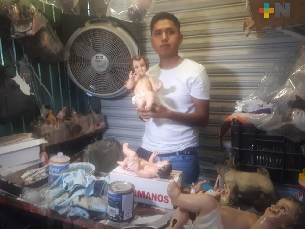 Hasta en un 100% aumentó la venta de ropa para vestir al Niño Dios