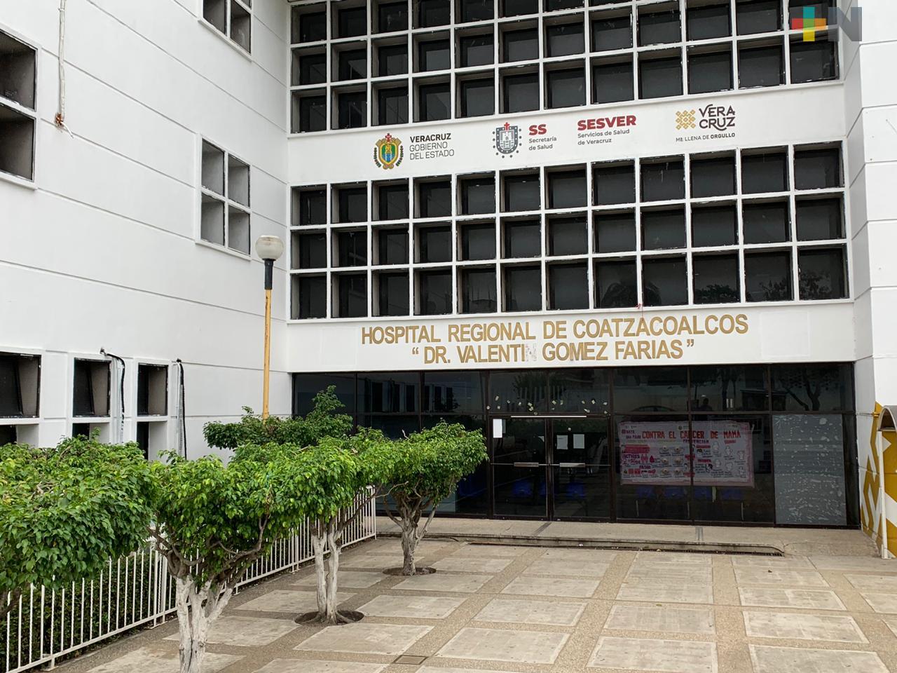 Otorga Secretaría de Salud, alta médica a pacientes positivos a COVID-19 del Hospital de Coatzacoalcos