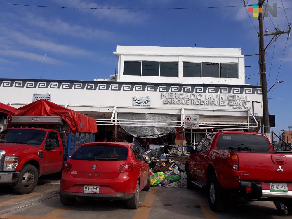 Mercado Enrique Rodríguez Cano de Tuxpan, sin lograr certificación de calidad