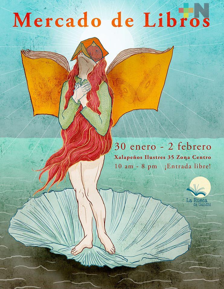 Cada mes habrá Mercado de Libros en Xalapa