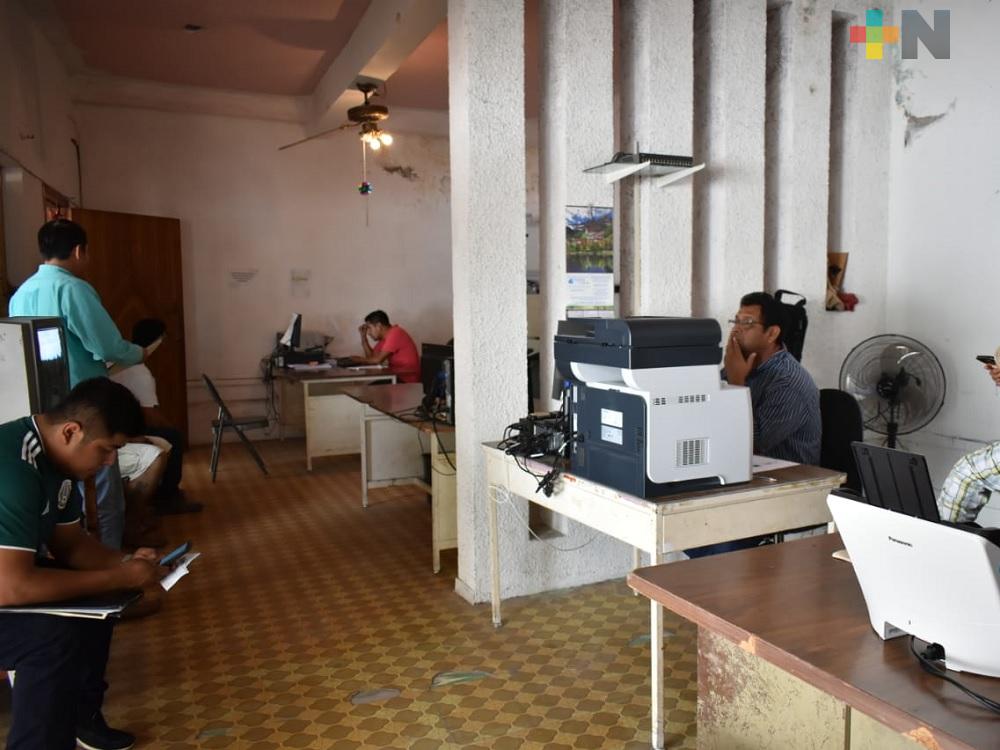 Oficina de Hacienda del Estado en Tantoyuca atiende a 20 personas por día