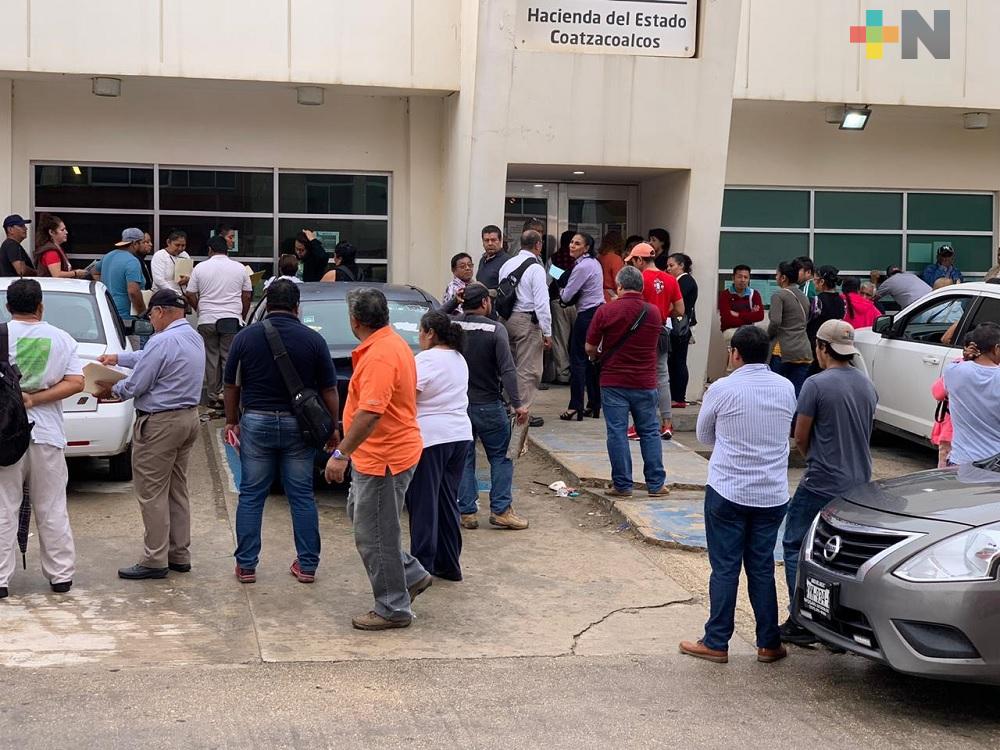 También en Coatzacoalcos  se amplió el programa Borrón y Placas Nuevas  hasta febrero