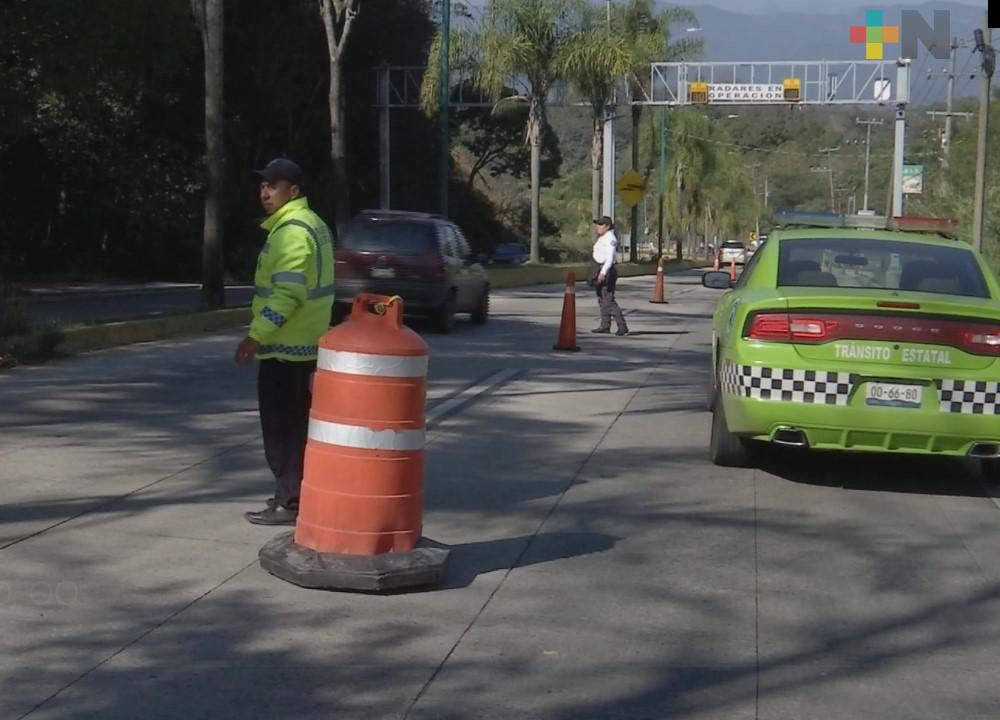 Operativos en carretera Xalapa–Coatepec no se interrumpen: Tránsito Xalapa