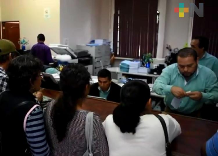 Recaudación de predial continúa en Tantoyuca