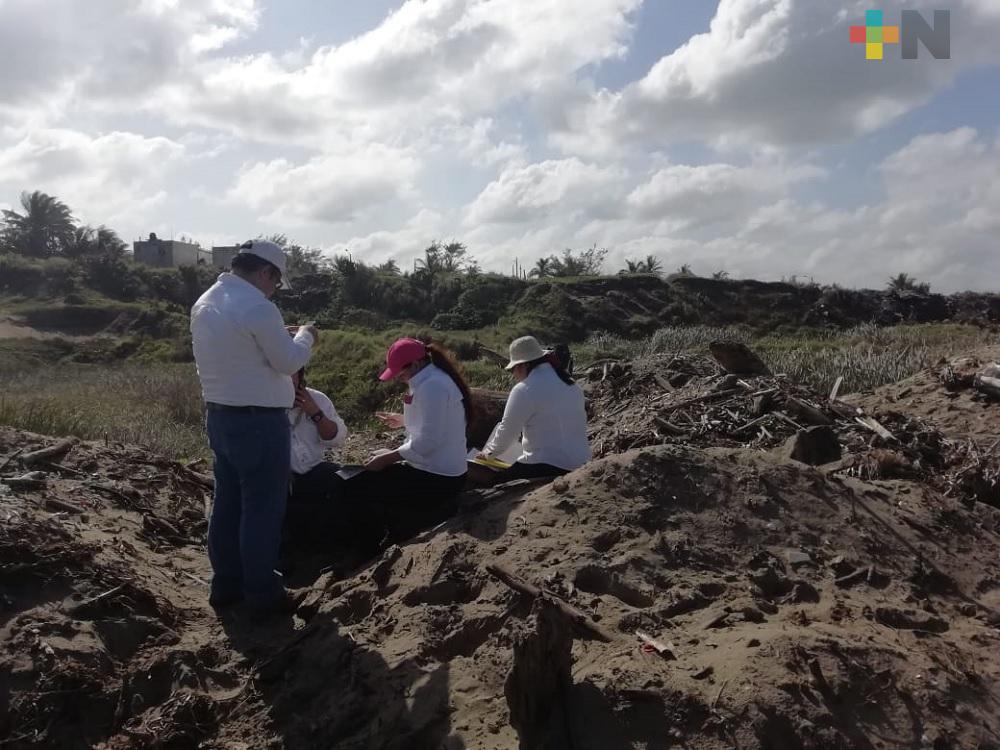 PMA atiende denuncia por saqueo ilegal de arena en malecón de Coatzacoalcos
