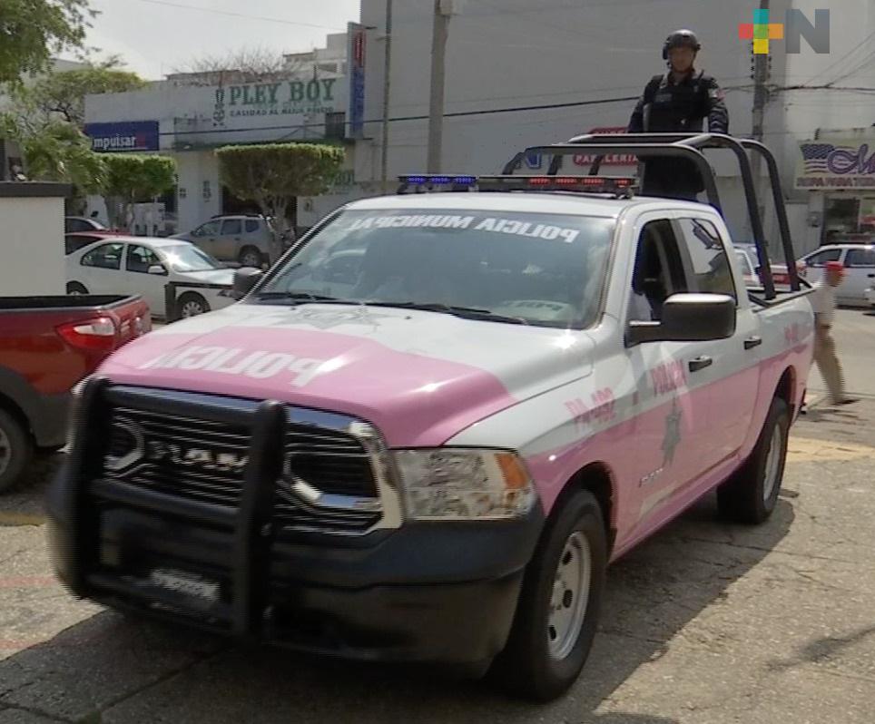 Llega patrulla rosa a Coatzacoalcos
