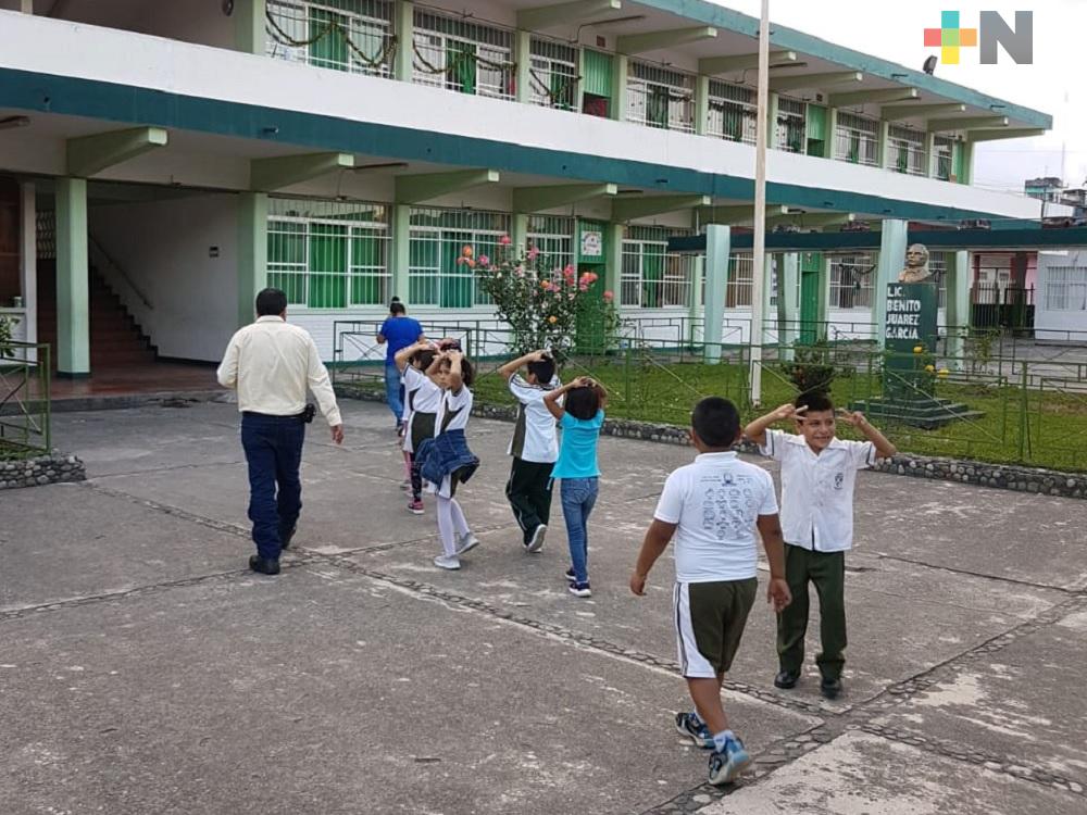 Protección Civil de Martínez de la Torre realiza actividades de prevención en escuelas y empresas