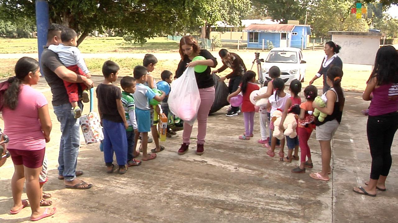 En Día de Reyes lleva RTV “Más sonrisas” a Pajapan