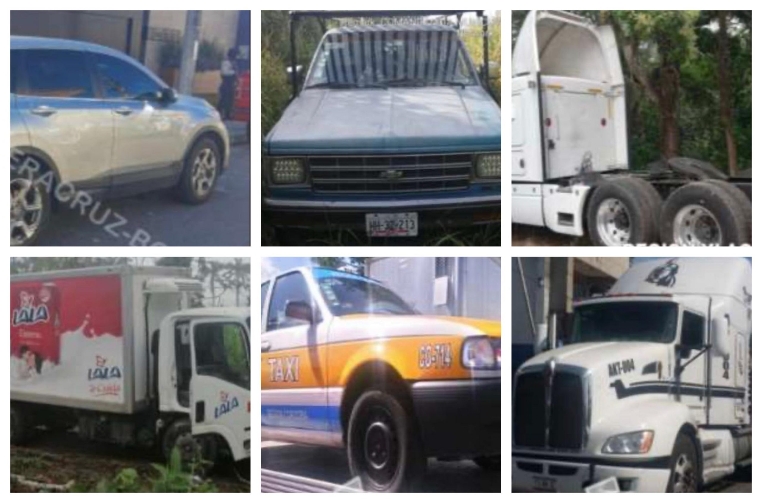 Recupera SSP cuatro vehículos y autopartes con reporte de robo