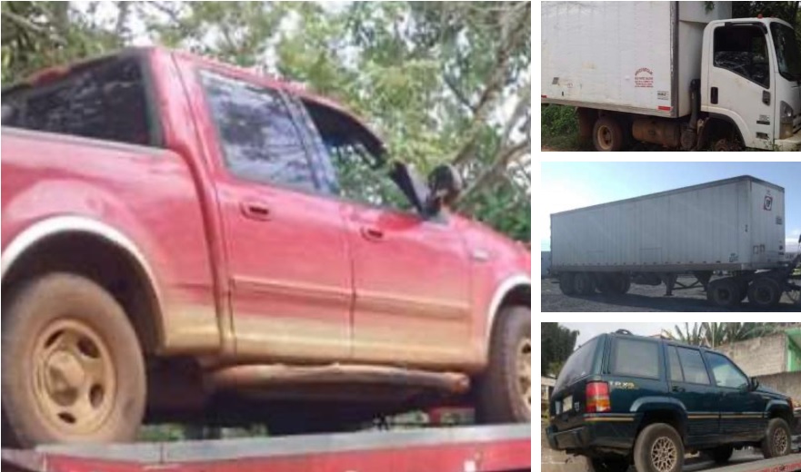 Rescata SSP a menor desaparecida, recupera vehículos y detiene a 9 por diversos delitos