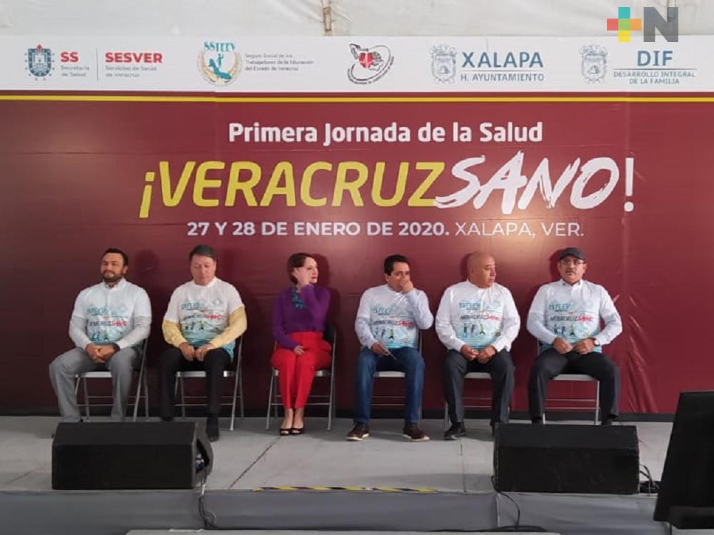 SSTEEV realizará primera jornada de la salud “Veracruz-Sano”