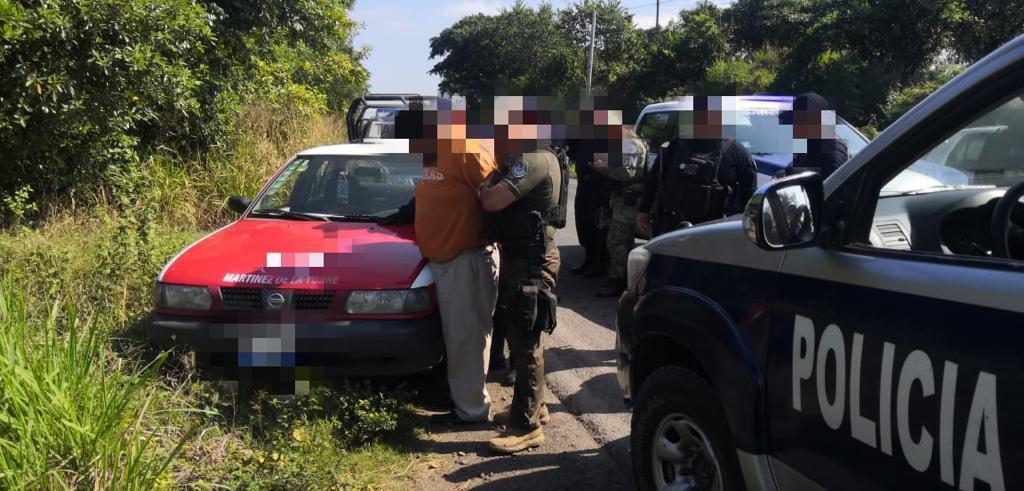 Detiene SSP a presunto secuestrador y rescata a víctima en Martínez de la Torre