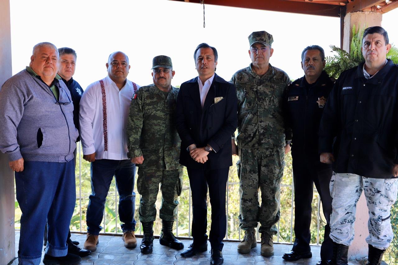 «No vamos a permitir que violenten la paz  y tranquilidad», dice Cuitláhuac García en Totutla