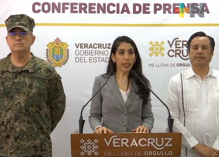 Anunció Verónica Hernández Giadáns, la captura de importantes miembros del grupo delictivo de los Zetas