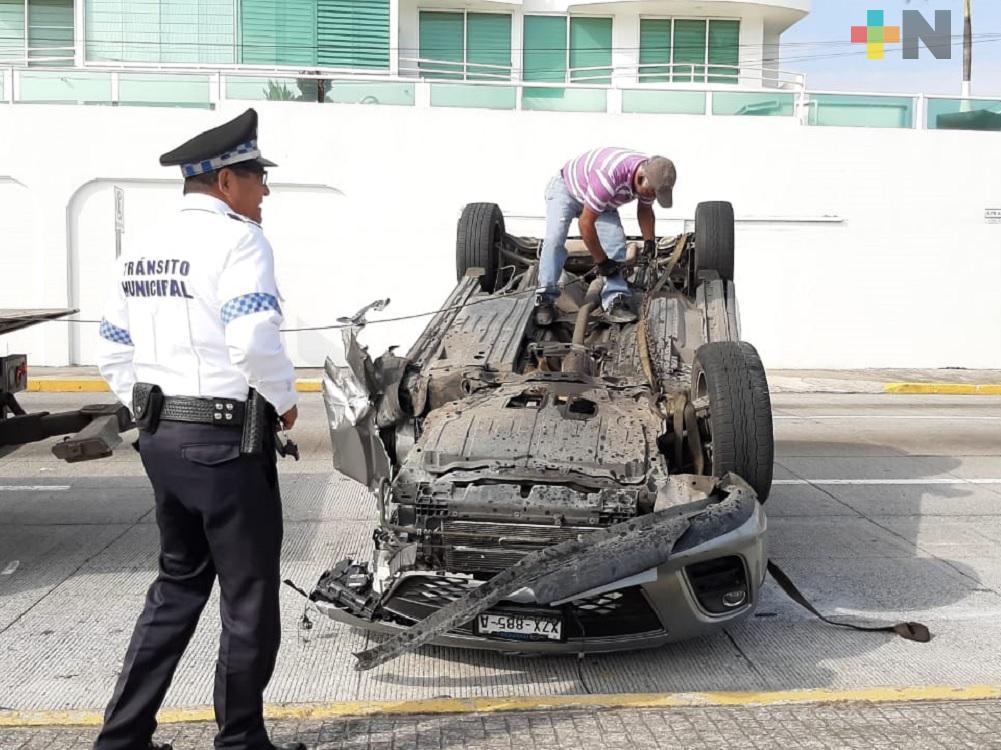 Se incrementan accidentes automovilísticos en Boca del Río
