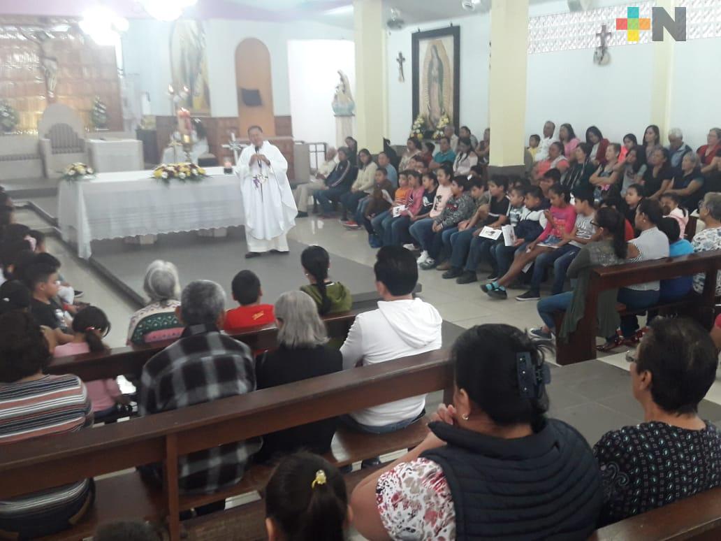 Falta mayor amor en las familias, la Iglesia católica  está  favor de la vida