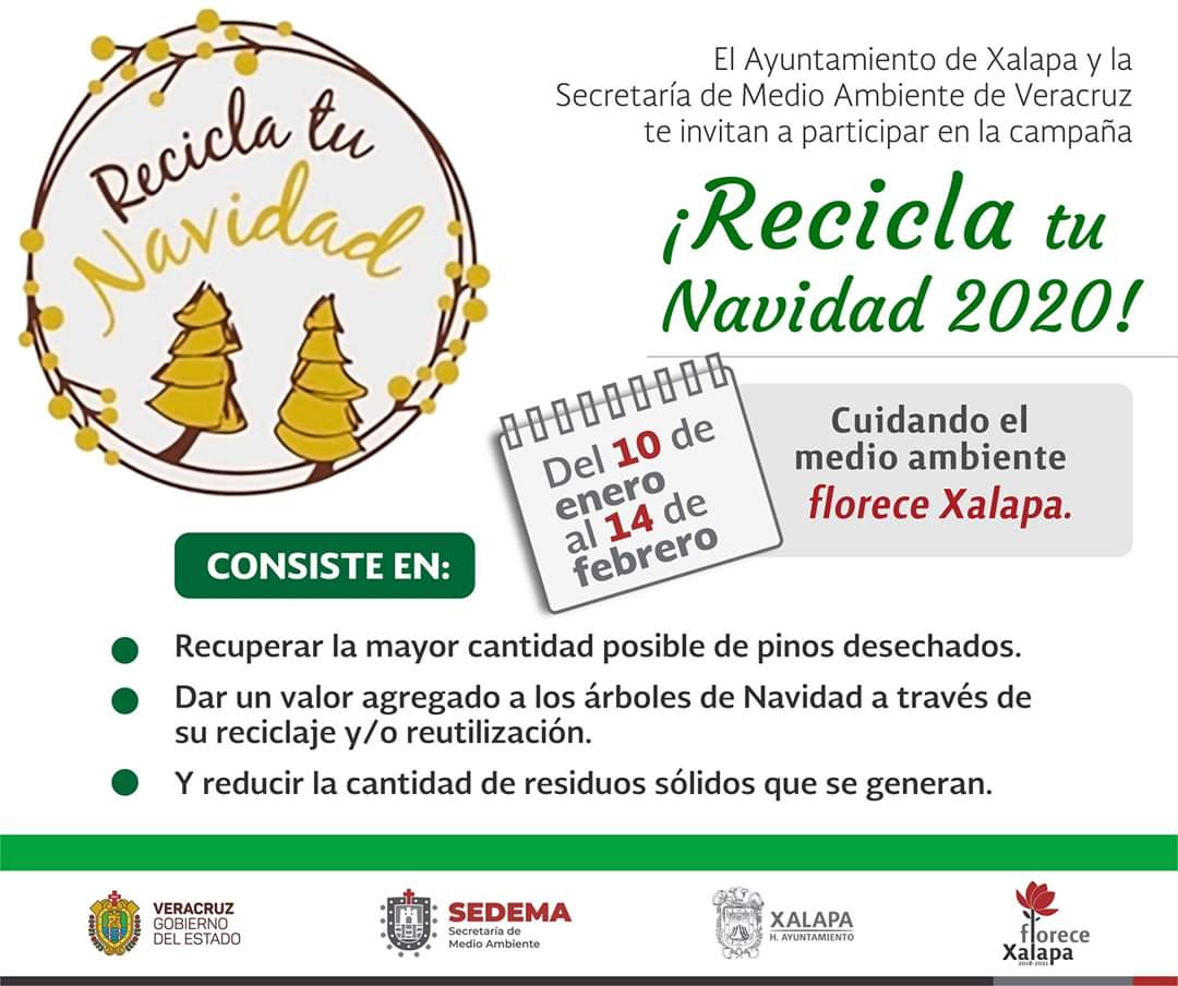 Continúa la campaña “Recicla tu Navidad”