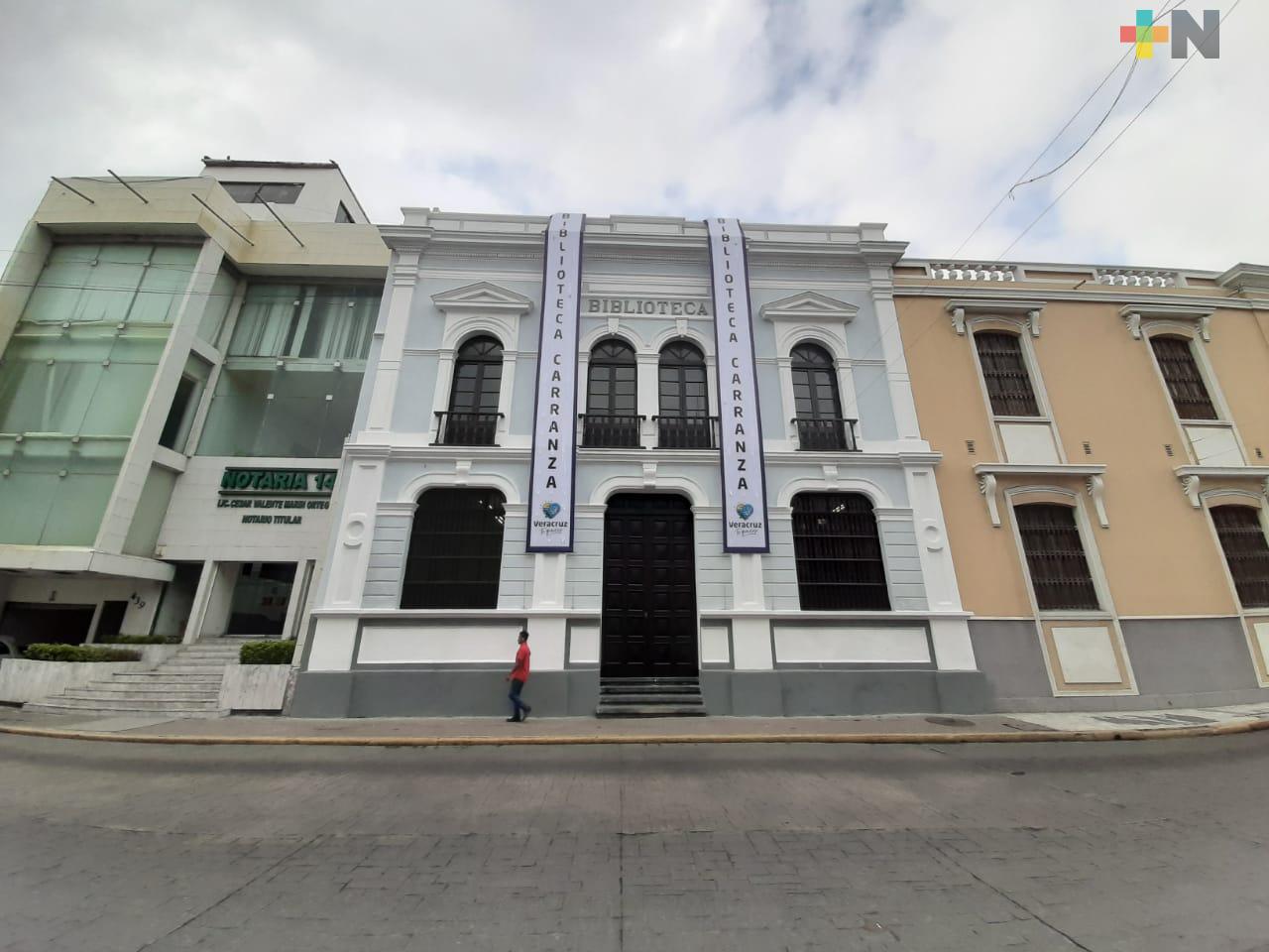 Reinaguran Biblioteca Municipal de Veracruz