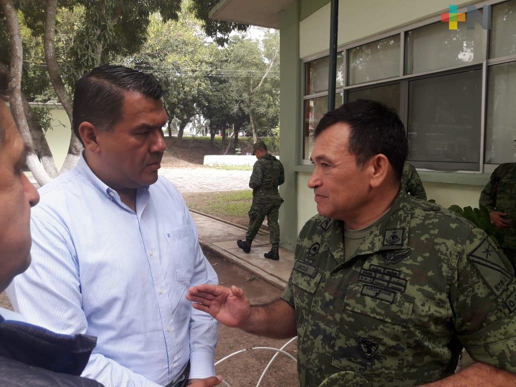 Alcaldes se despiden y agradecen labor del general José Silvestre
