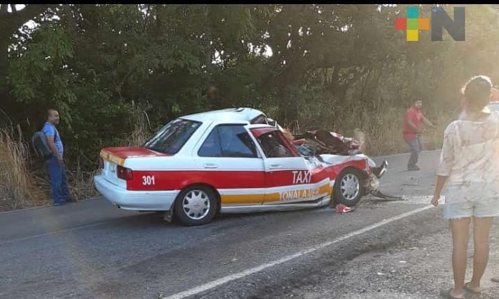 Accidente en Agua Dulce deja  como resultado tres heridos de gravedad