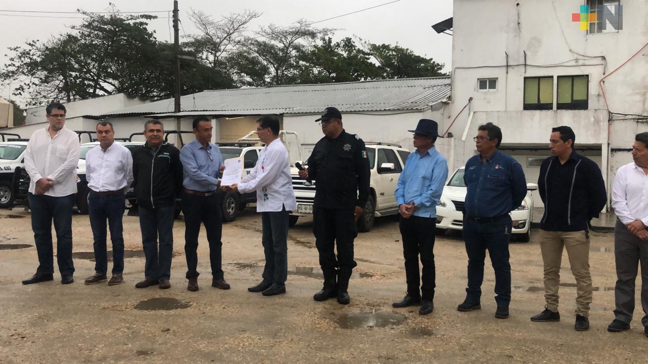 Nombran a Víctor Ulises Osorio es el nuevo comandante de la Policía Municipal de Coatzacoalcos