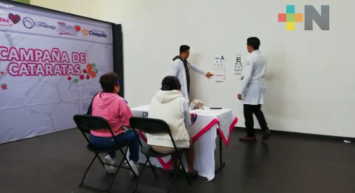 Proyecta DIF 100 cirugías de cataratas gratuitas en Ixtaczoquitlán