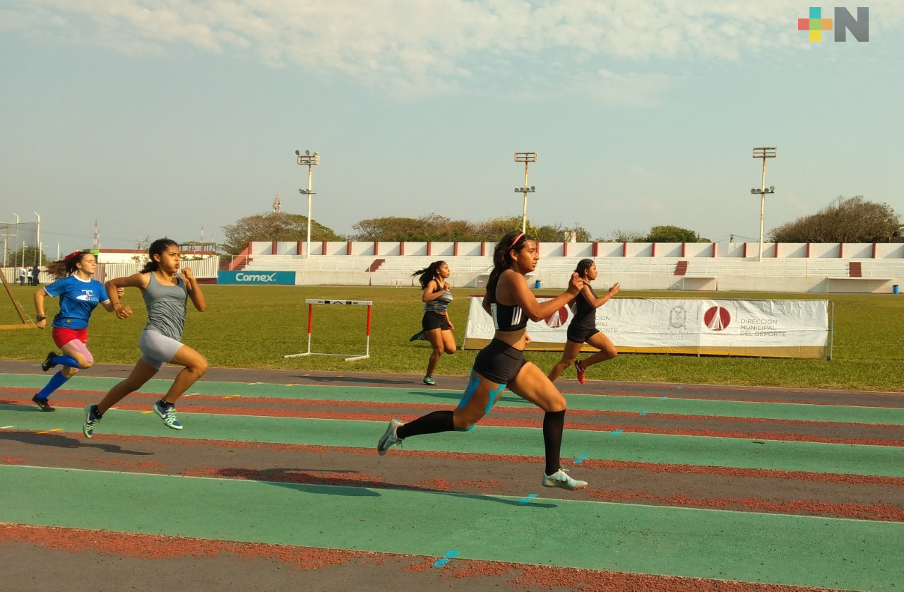 Celebraron, en Coatzacoalcos, regional de atletismo de Juegos Conade