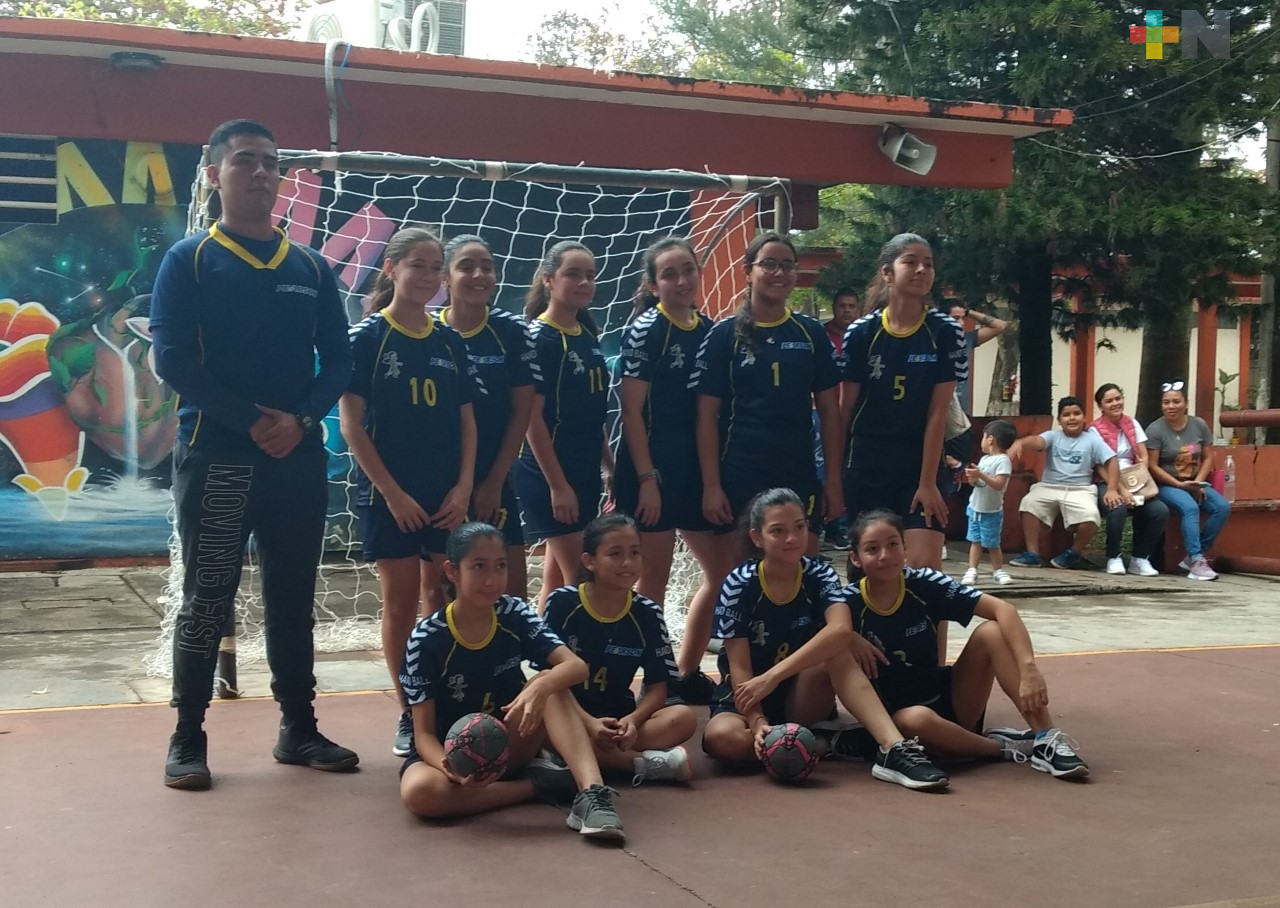 Reanudan Liga Escolar de Handball