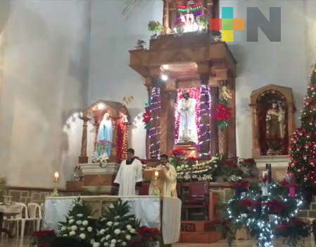 Celebran en Huayacocotla el inicio de año 2020