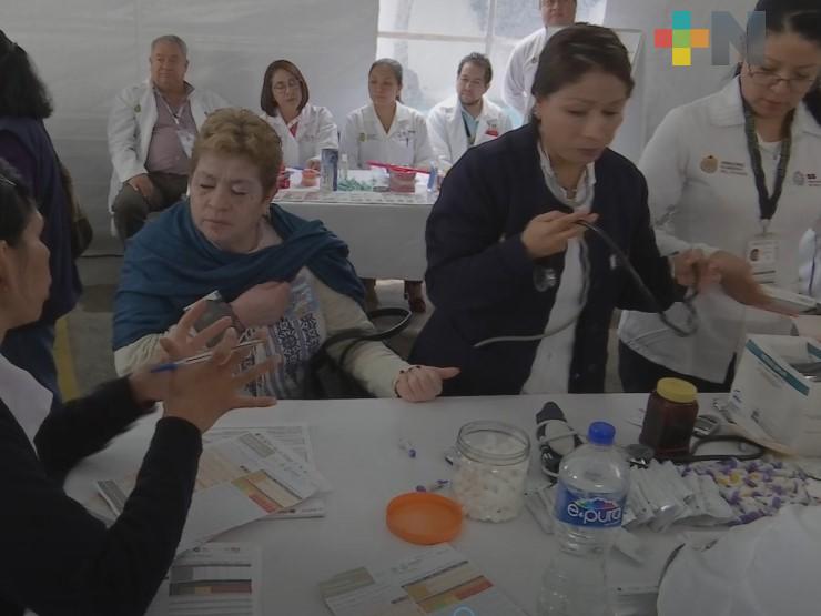 Con actividades física y lúdicas, SSTEEV realizó jornada de salud