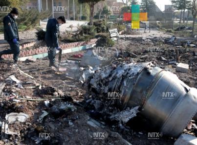 Revela video impacto de misil a un avión en Teherán