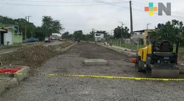 En Tuxpan, construyen de segunda etapa del libramiento Adolfo López Mateos