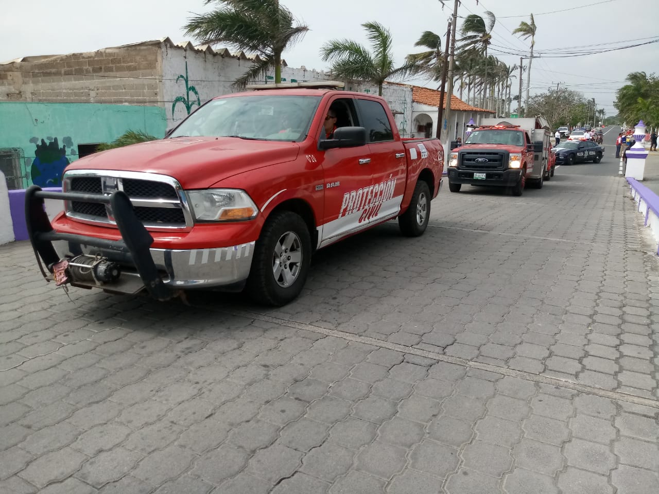 Inició Protección Civil operativo por fiestas de La Candelaria, en Tlacotalpan