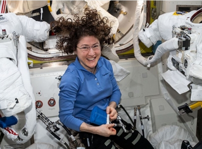 Christina Koch, la mujer con mayor estancia espacial