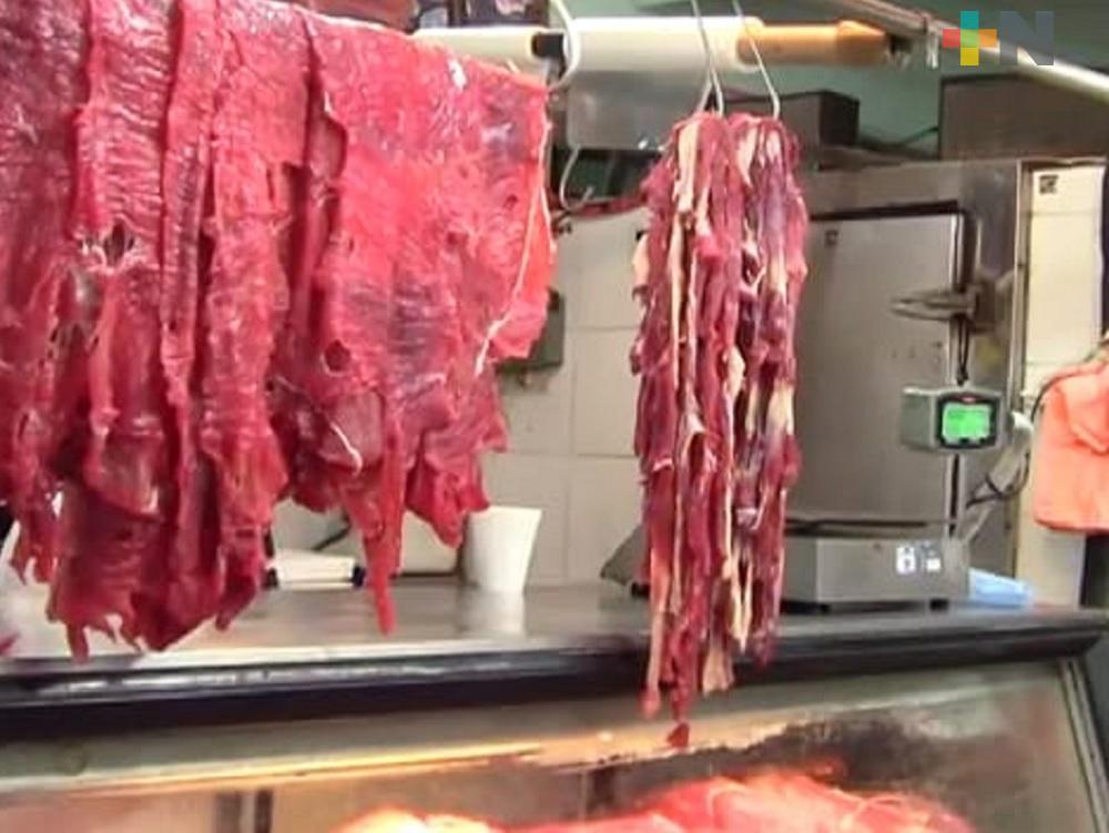 Aumenta dos pesos el kilo de carne de res en Coatzacoalcos