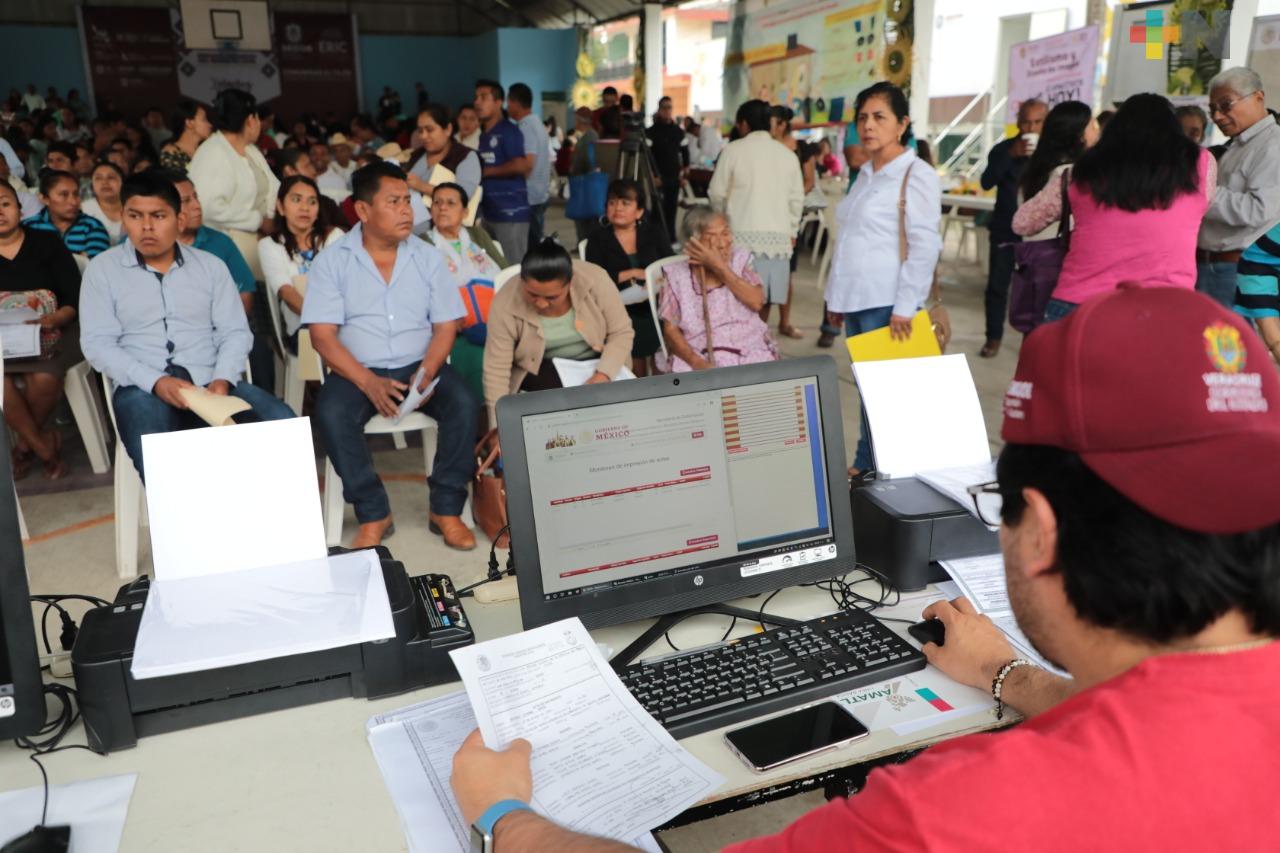 Comunidades de Papantla recibieron Jornadas Itinerantes