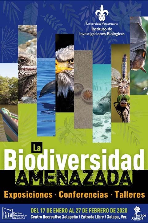 Presenta la UV la exposición «Biodiversidad amenazada» en el Centro Recreativo Xalapeño