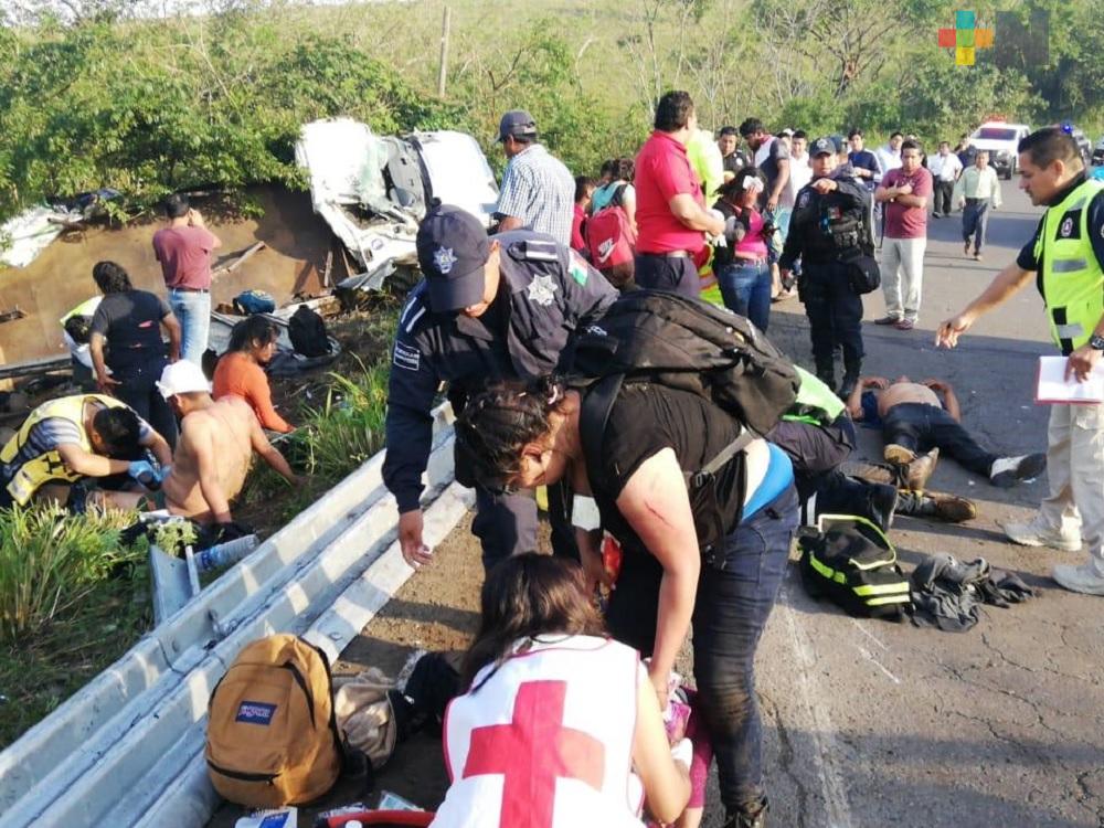 México repatria 15 personas guatemaltecas fallecidas en accidente en Chiapas