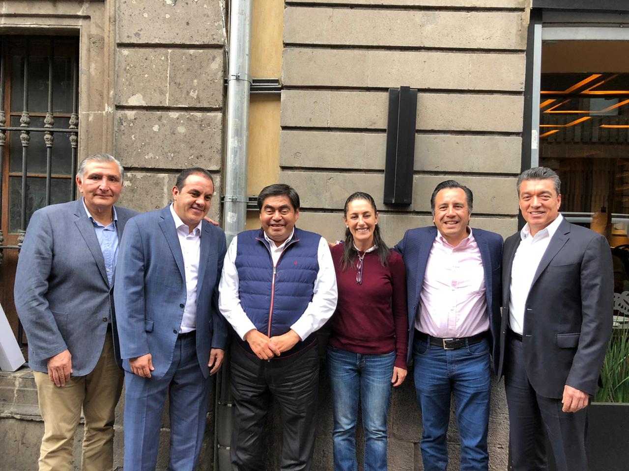 Gobernadores y Jefa de la CDMX morenistas, felicitan a AMLO por su exitosa visita la Casa Blanca