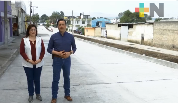 Cumple el gobierno de Cuitláhuac García con obra pública para los xalapeños