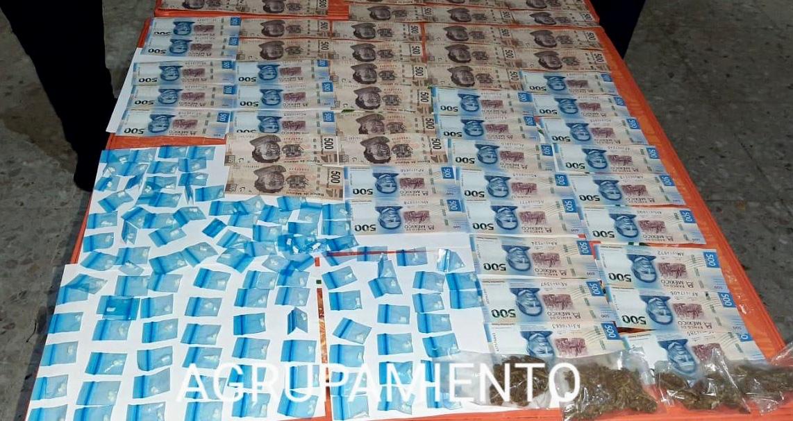 Detiene SSP a tres hombres y una mujer por presuntos delitos contra la salud, en Coatzacoalcos