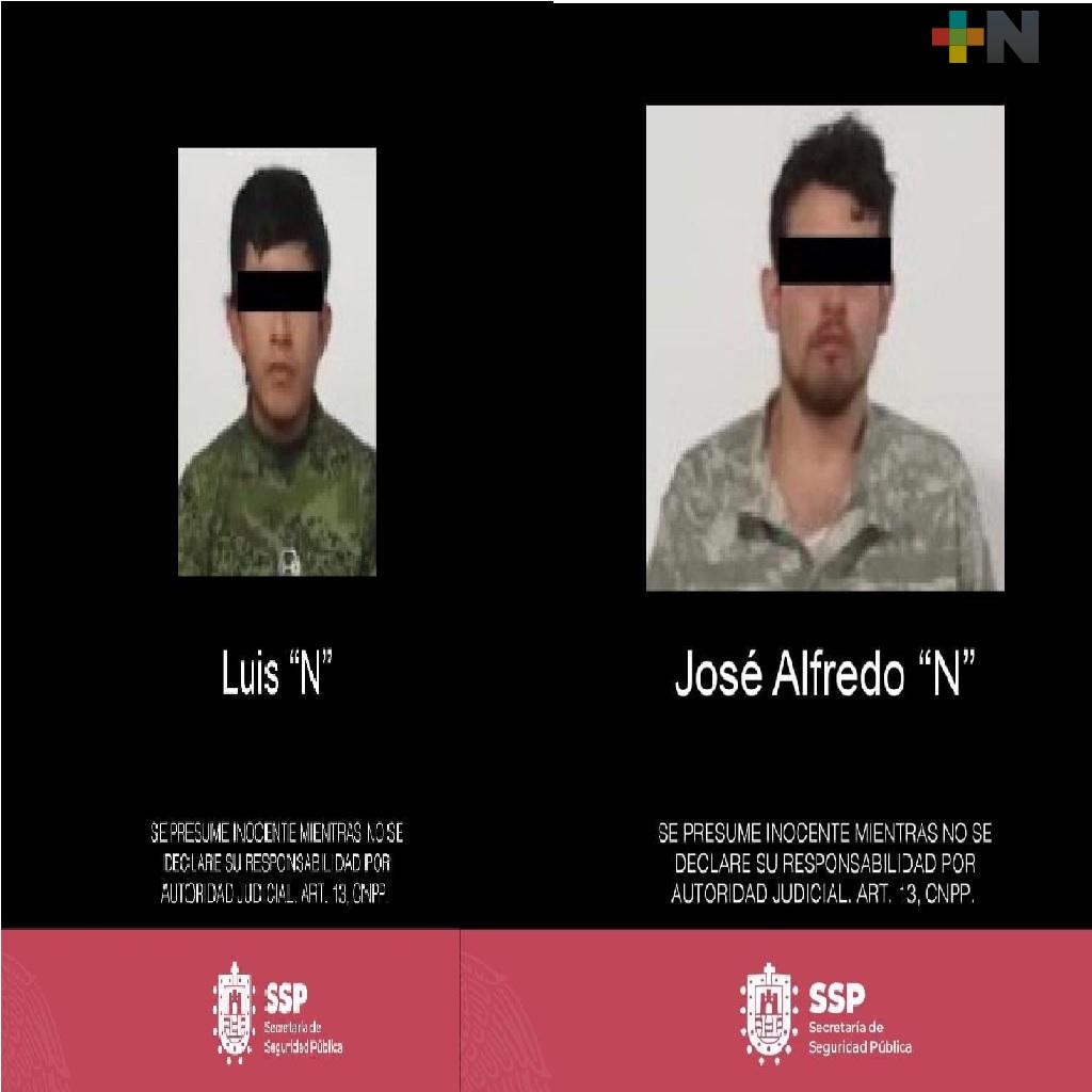 3 detenidos por delitos contra la salud y portación de armas, en Isla: SSP