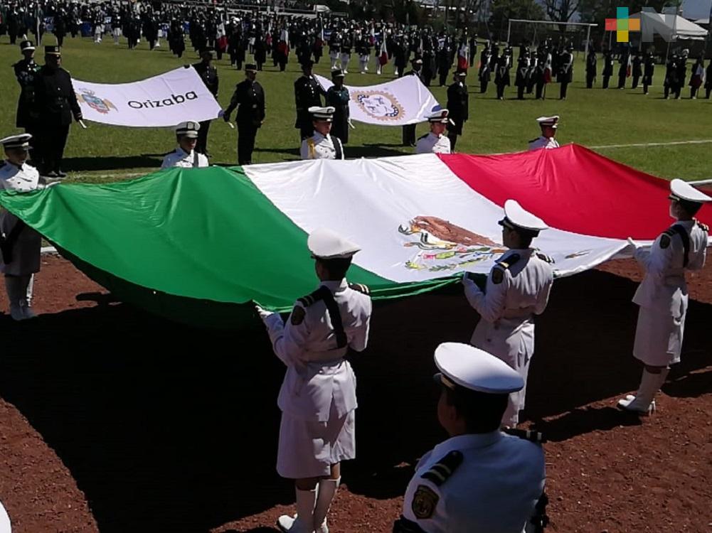 En Orizaba, dio inicio el Encuentro Nacional de Bandas de Guerra y Escoltas del TecNM