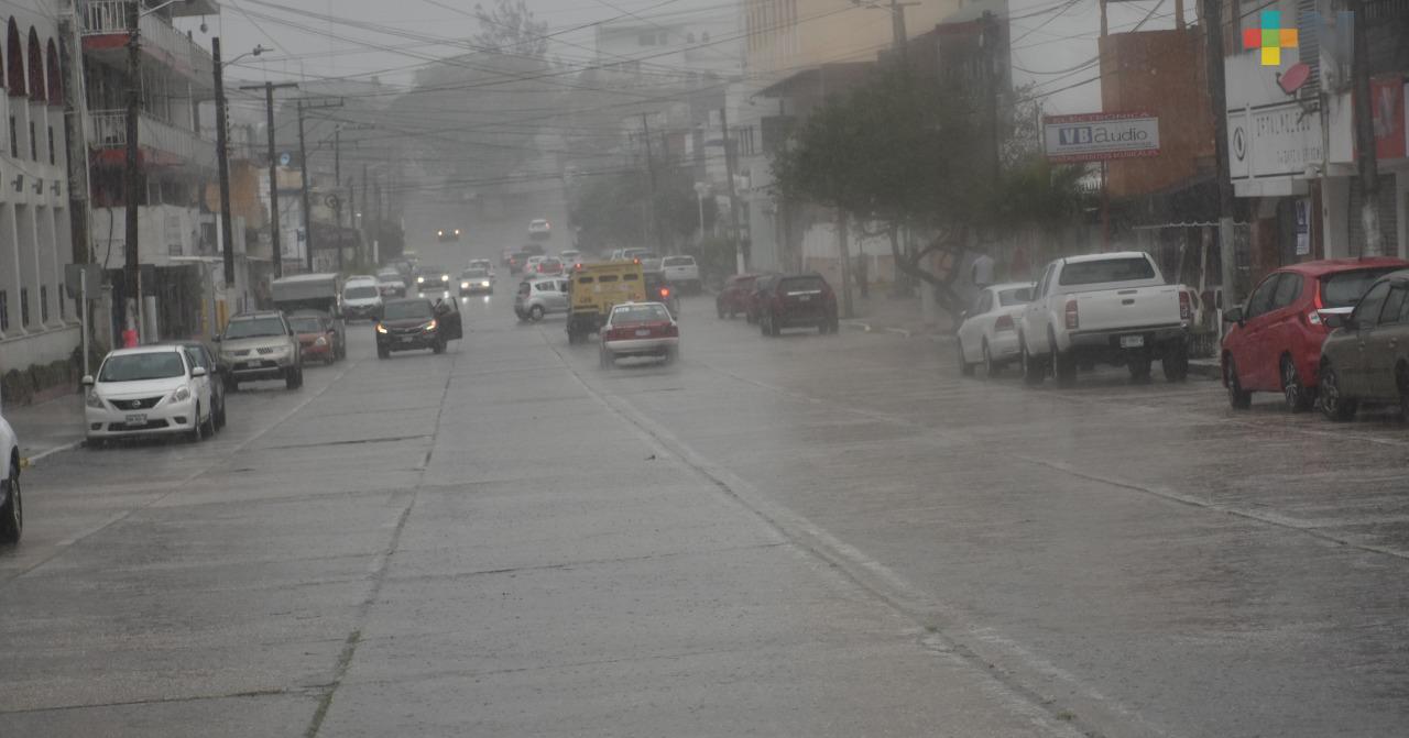 Posibilidad de la llegada de un frente frío el próximo lunes al estado de Veracruz