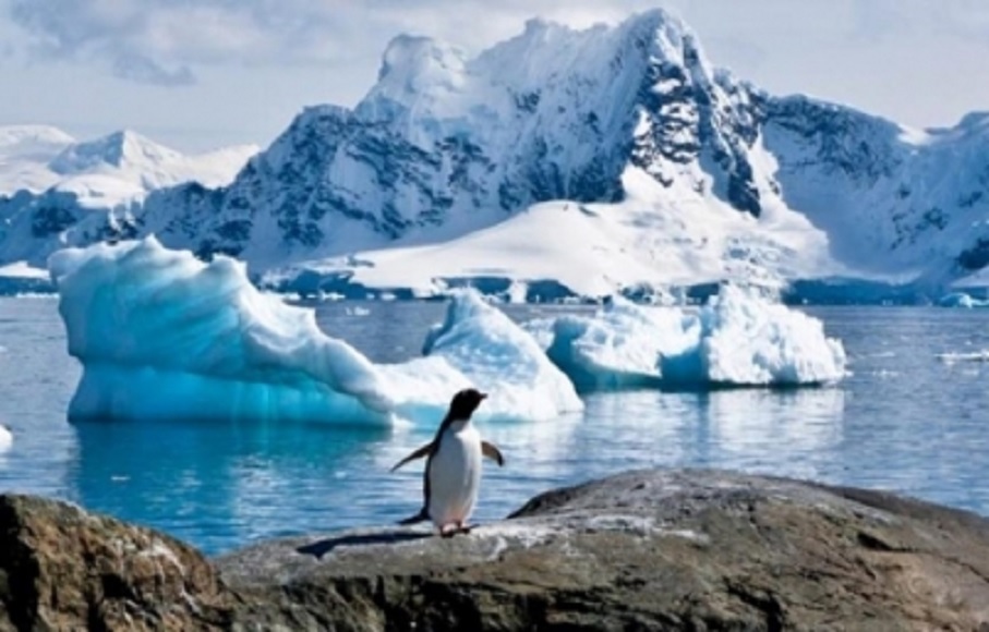 Gran desprendimiento de hielo en la Antártida