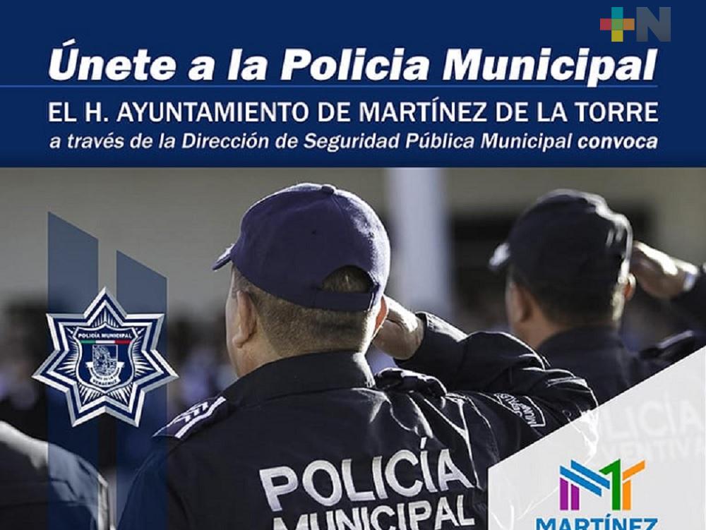 Lanzan convocatoria para pertenecer a Policía Preventiva de Martínez de la Torre