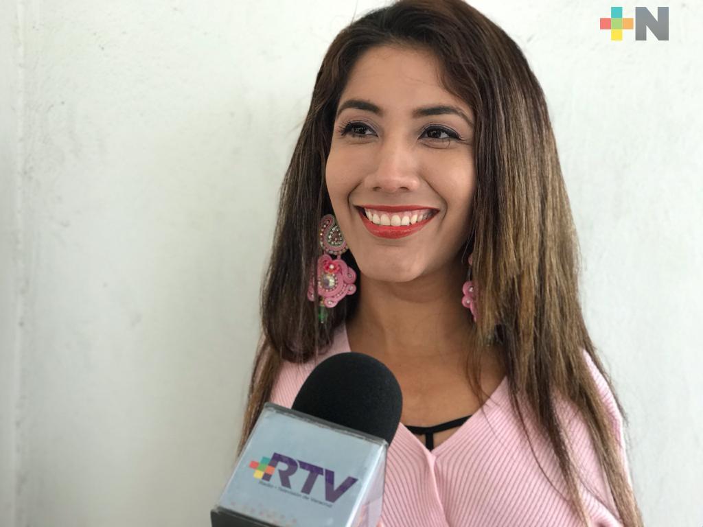 Gabriela Molina, preparada para participar en Miss Veracruz