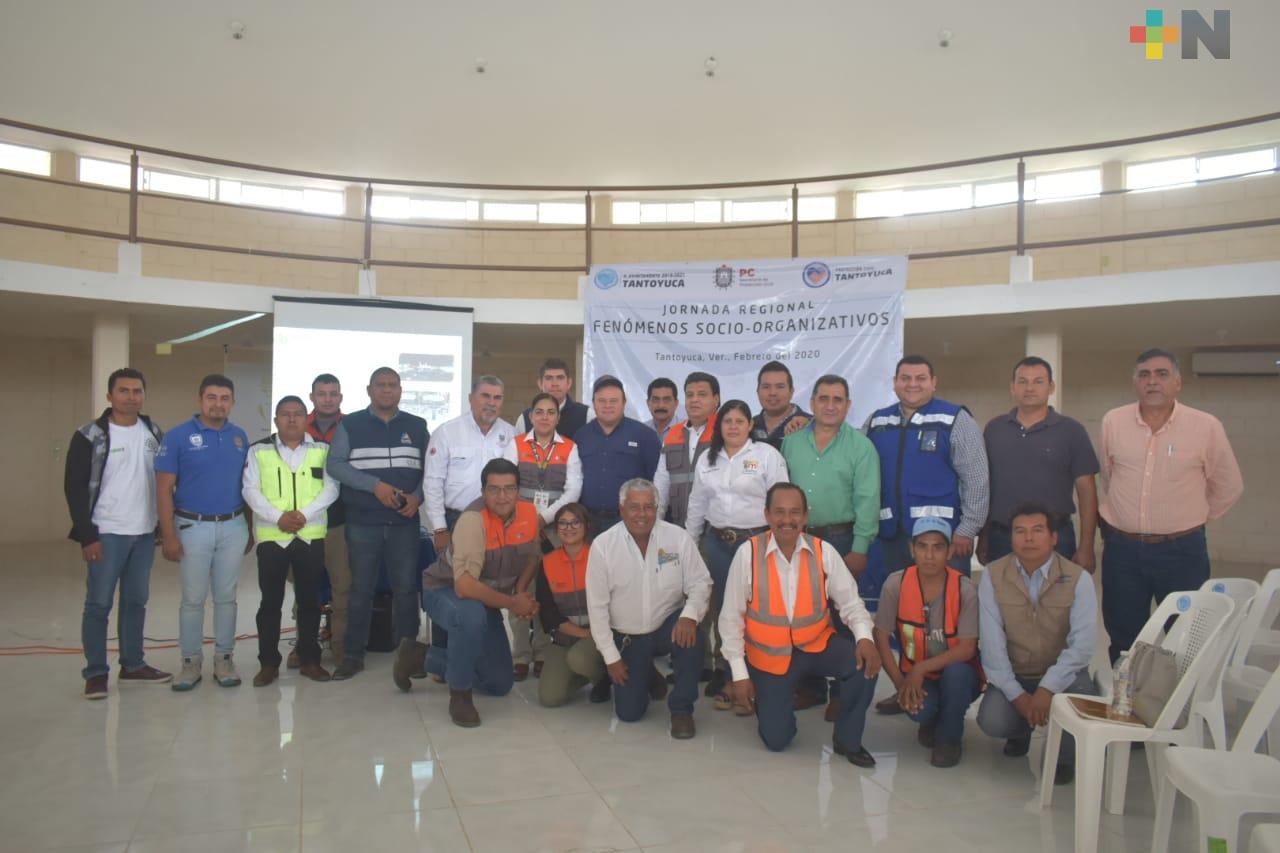 Autoridades de PC en la zona norte intercambian estrategias de prevención