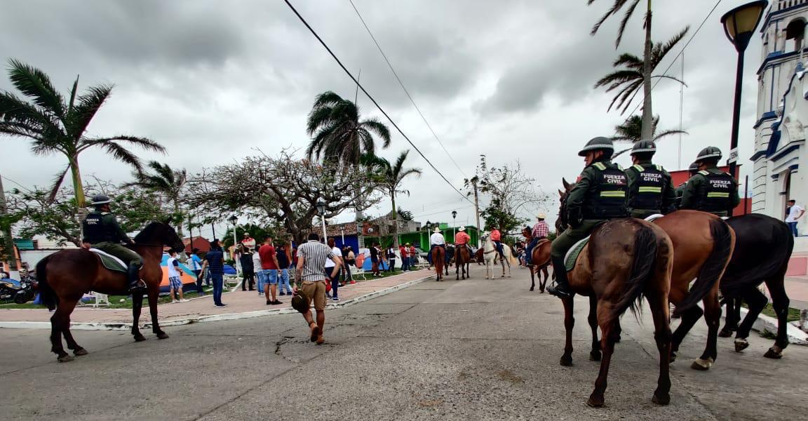 Garantizada la seguridad de visitantes durante las Fiestas de La Candelaria 2020